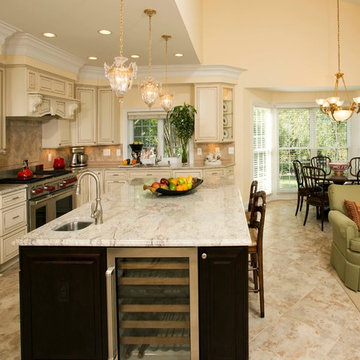 A French Country Kitchen Design in McLean, Virginia