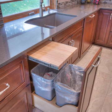 A "Glassy" Kitchen