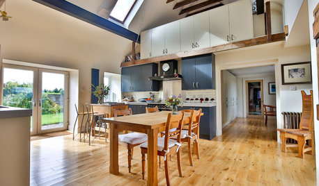 An Open-Plan Kitchen in a Converted Scottish Barn