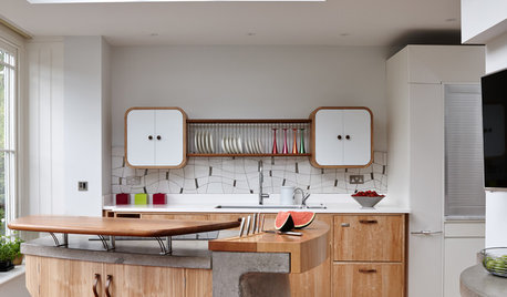 Kitchen of the Week: Curves and Character in a London Family Home