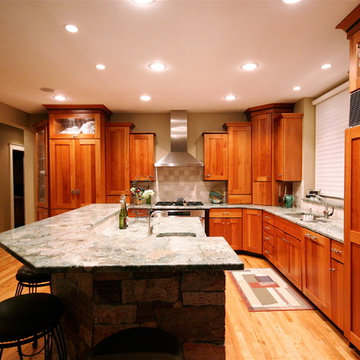 A large kitchen, perfect for entertaining