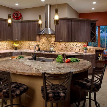 A MODERN ECLECTIC KITCHEN REMODEL - Colony Cove - Indian Wells, CA