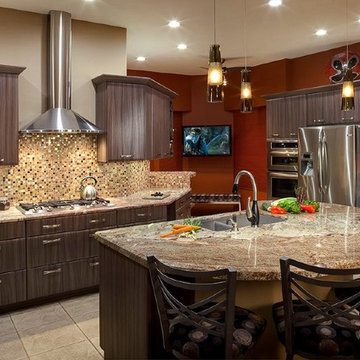 A MODERN ECLECTIC KITCHEN REMODEL - Colony Cove - Indian Wells, CA