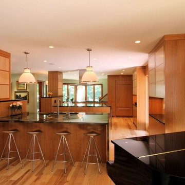 A Modern Kitchen, Opened to the Great Room/Hearth Room