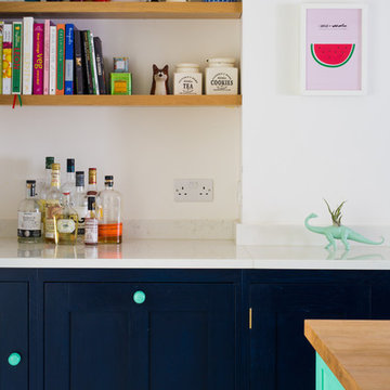 A most colourful kitchen