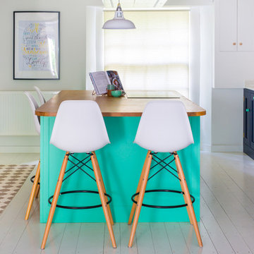 A most colourful kitchen