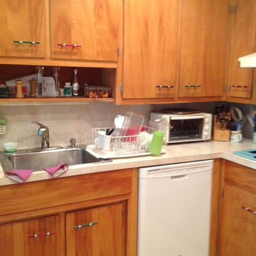 A New Kitchen- Moving on from the Turquoise Wall Ovens  (Rye Brook, NY)