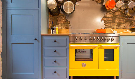 Kitchen of the Week: Colour and Creativity Combine in a Rural Cottage
