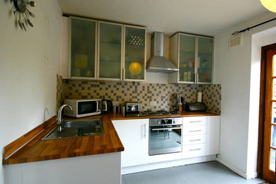 A recycled kitchen