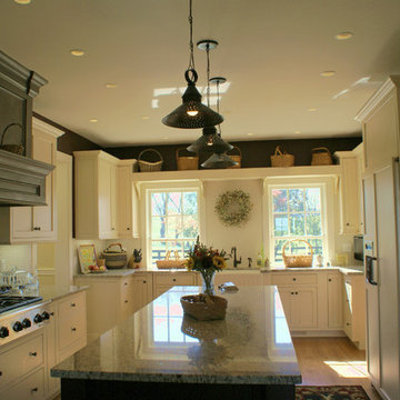 A Simple Farmhouse Kitchen in Virginia Hunt Country