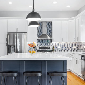 A Sleek, Modern Chicago Kitchen
