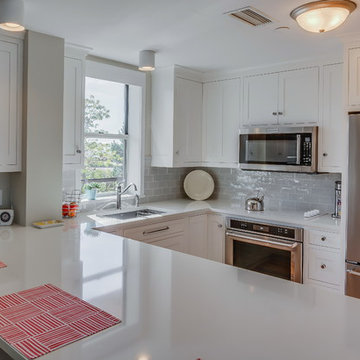 A Small Condo Kitchen Feels Large