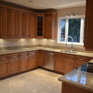 A spacious kitchen designed for "Age in Place"