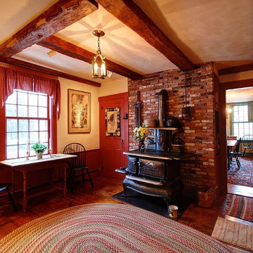 A Stunning Restored 1795 Twin Chimney Colonial