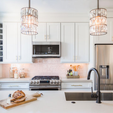 A Touch of Blush - Kitchen Renovation
