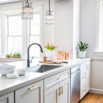 A Touch of Blush - Kitchen Renovation