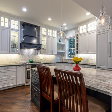 A Well Planned Kitchen for a Family with a Townhouse in Alexandria VA