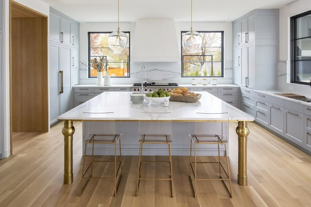 Transitional Kitchen by Boss Design Center