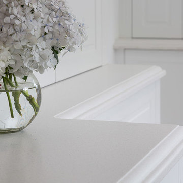 Acrylic benchtop with ogee bevelled edge