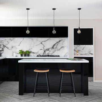 Acrylic Black Gloss Kitchen