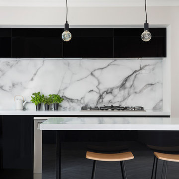 Acrylic Black Gloss Kitchen