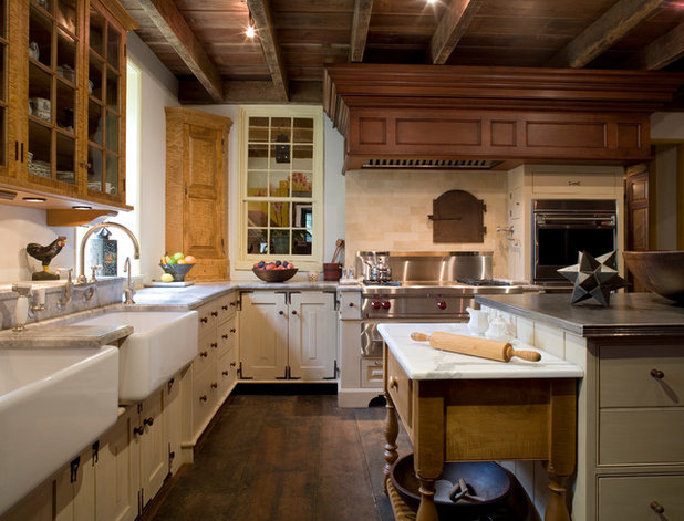 American Traditional Kitchen by Peter Zimmerman Architects
