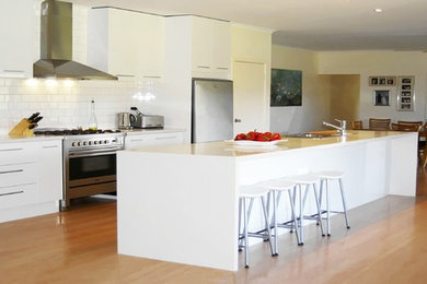 Adelaide Contemporary Kitchen Renovation at Victor Harbor, Houzz South Australia