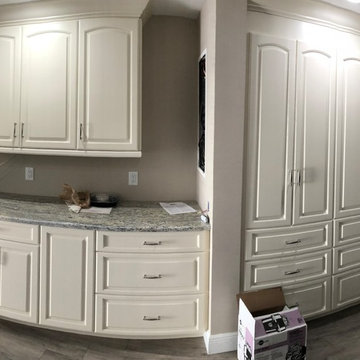 After - Side Wall and Pantry