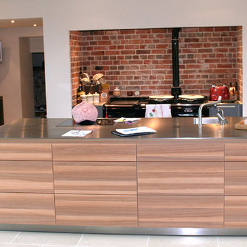 AGA Style Ovens in a bulthaup kitchen