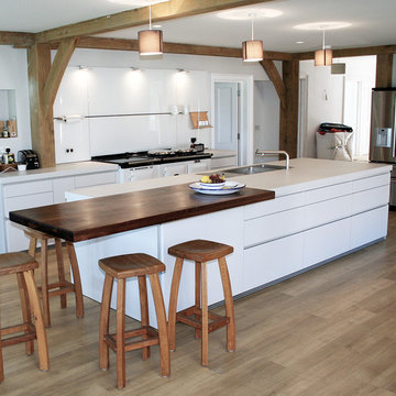 AGA Style Ovens in a bulthaup kitchen