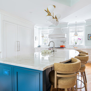 Airy Transitional Kitchen Renovation