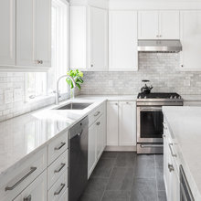 White and Gray Kitchen