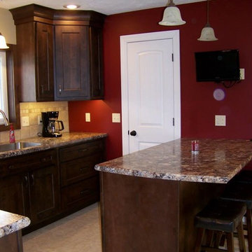 Alder "Calico" Kitchen