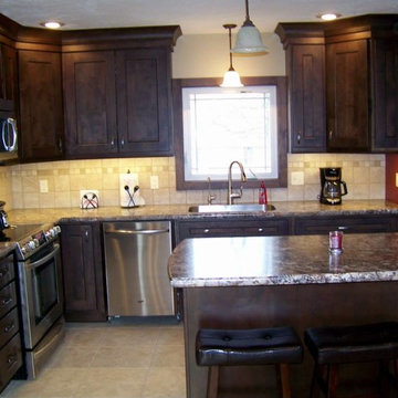 Alder "Calico" Kitchen