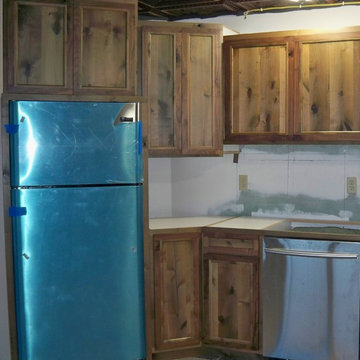 Alder/Walnut Kitchen cabinetry