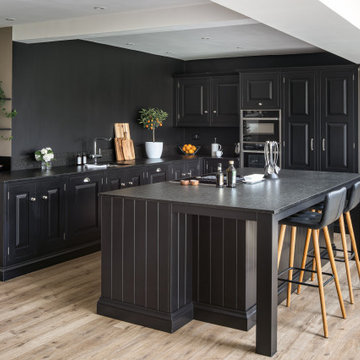 All Black Kitchen