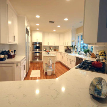All White Everything Kitchen Remodel