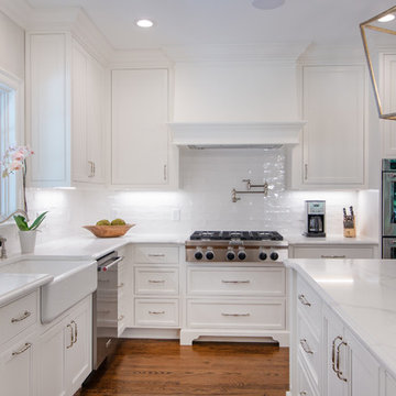 All White Farmhouse