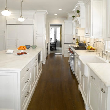 All White Kitchen