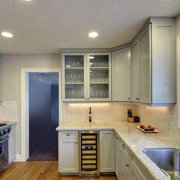 Altadena Kitchen Remodel Shaker Cabinet Design