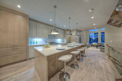 Example of a kitchen design in Calgary
