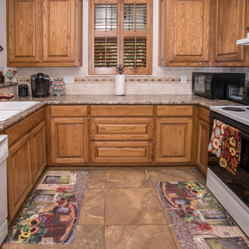 Alvarado Kitchen new counter top and backsplash