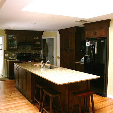 Amazing before and after kitchen Remodel in Rumford RI