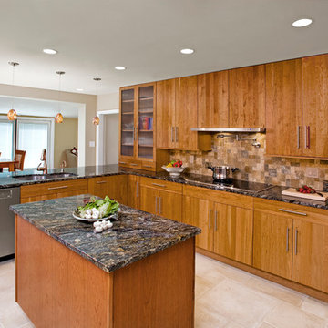 American Contemporary Kitchen Remodel: Fort Washington, PA