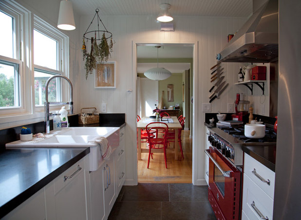Farmhouse Kitchen by Amy A. Alper, Architect
