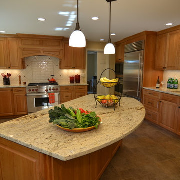An addition and kitchen renovation