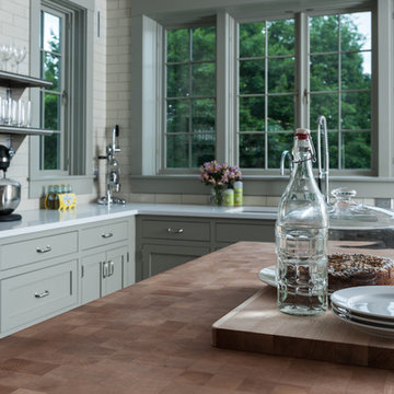 An Artisan Kitchen at a Briarcliff Hilltop