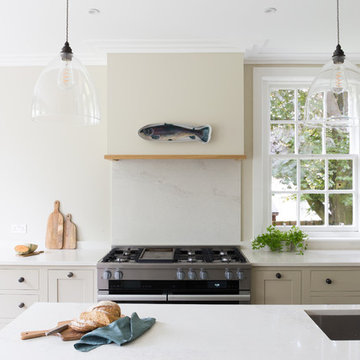 An Edwardian Home | Inframe painted kitchen