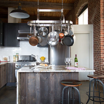 An Industrial Kitchen Remodel