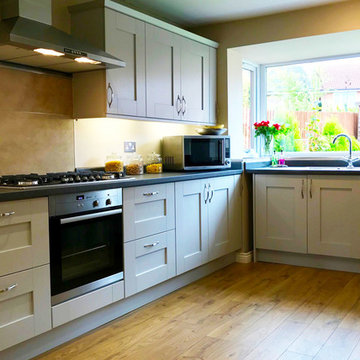 An Innova Malton Light Grey Kitchen - Real Customer Kitchens